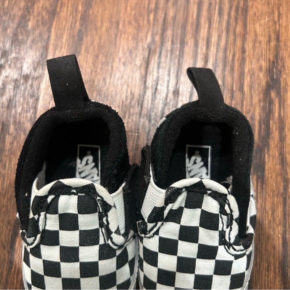 Vans Black and White Checkered Baby Shoes - Picture 5 of 9